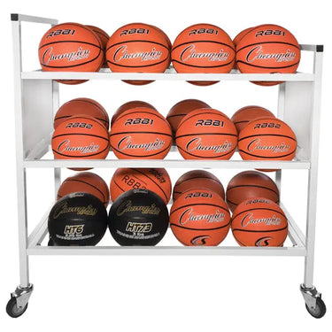 24 BALL DOUBLE WIDE BALL CART Champion Sports